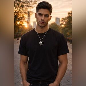 Ed Hardy Bikercore Gothic Skull Chain - NEW!